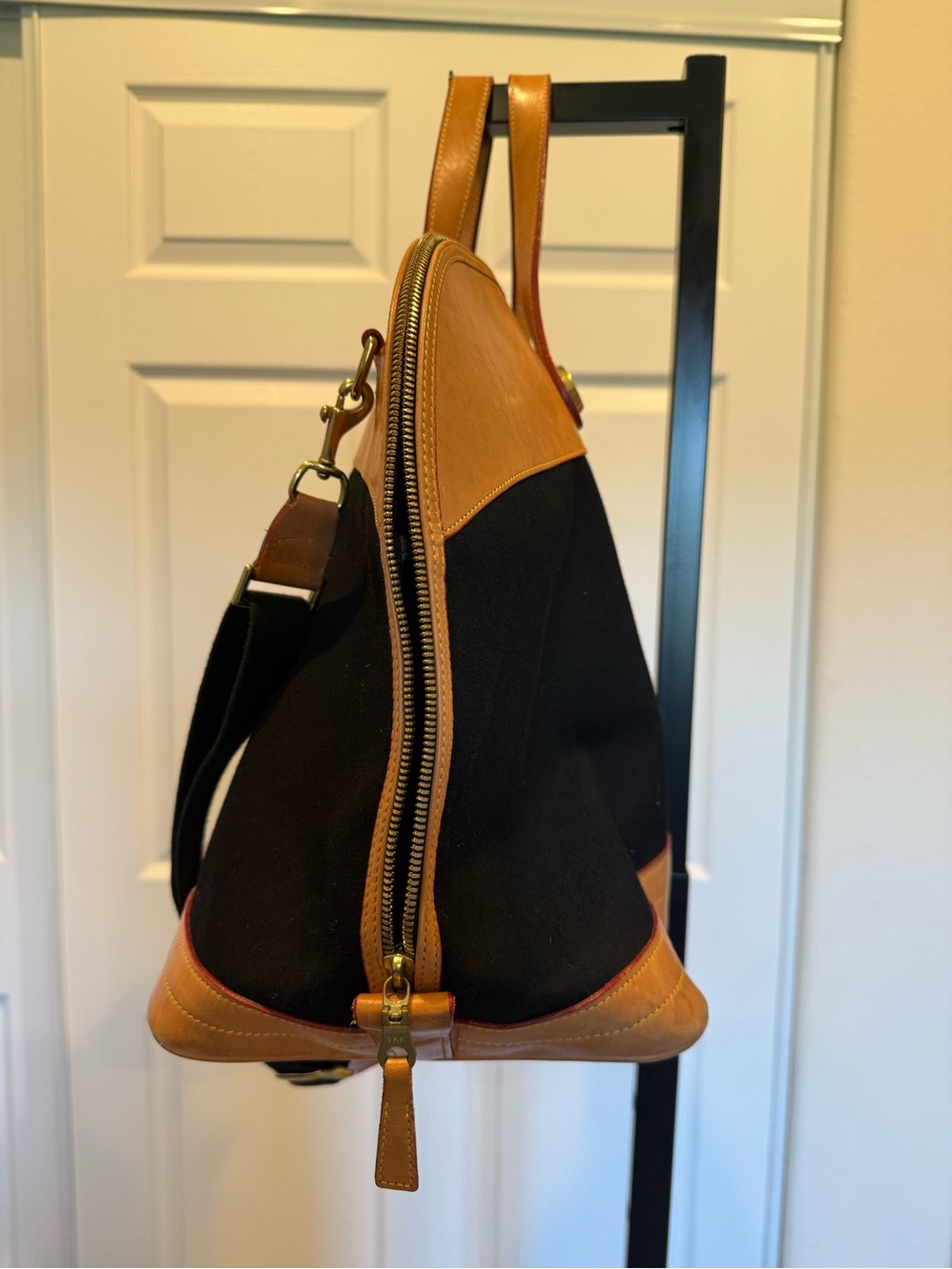 Dooney & Bourne Vintage Weekender Cabriolet Canvas & Leather [SEE CONDITION] - Picture 5 of 15
